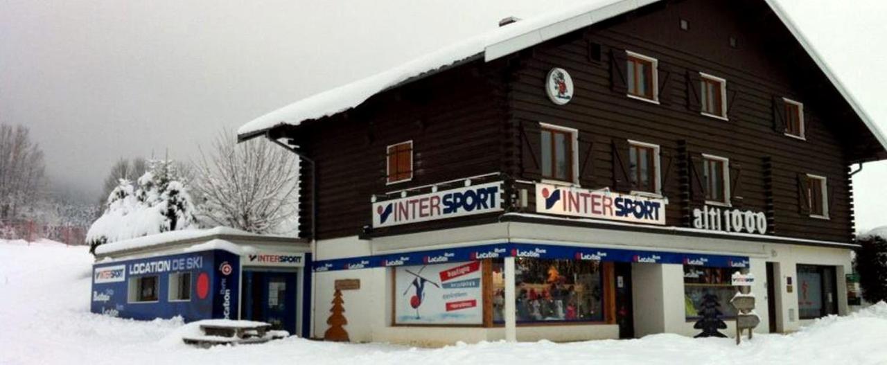 Place Royale Pour 10 A 12 Personnes A 30 Met Des Pistes De Ski Et Vtt Метаб'єф Екстер'єр фото